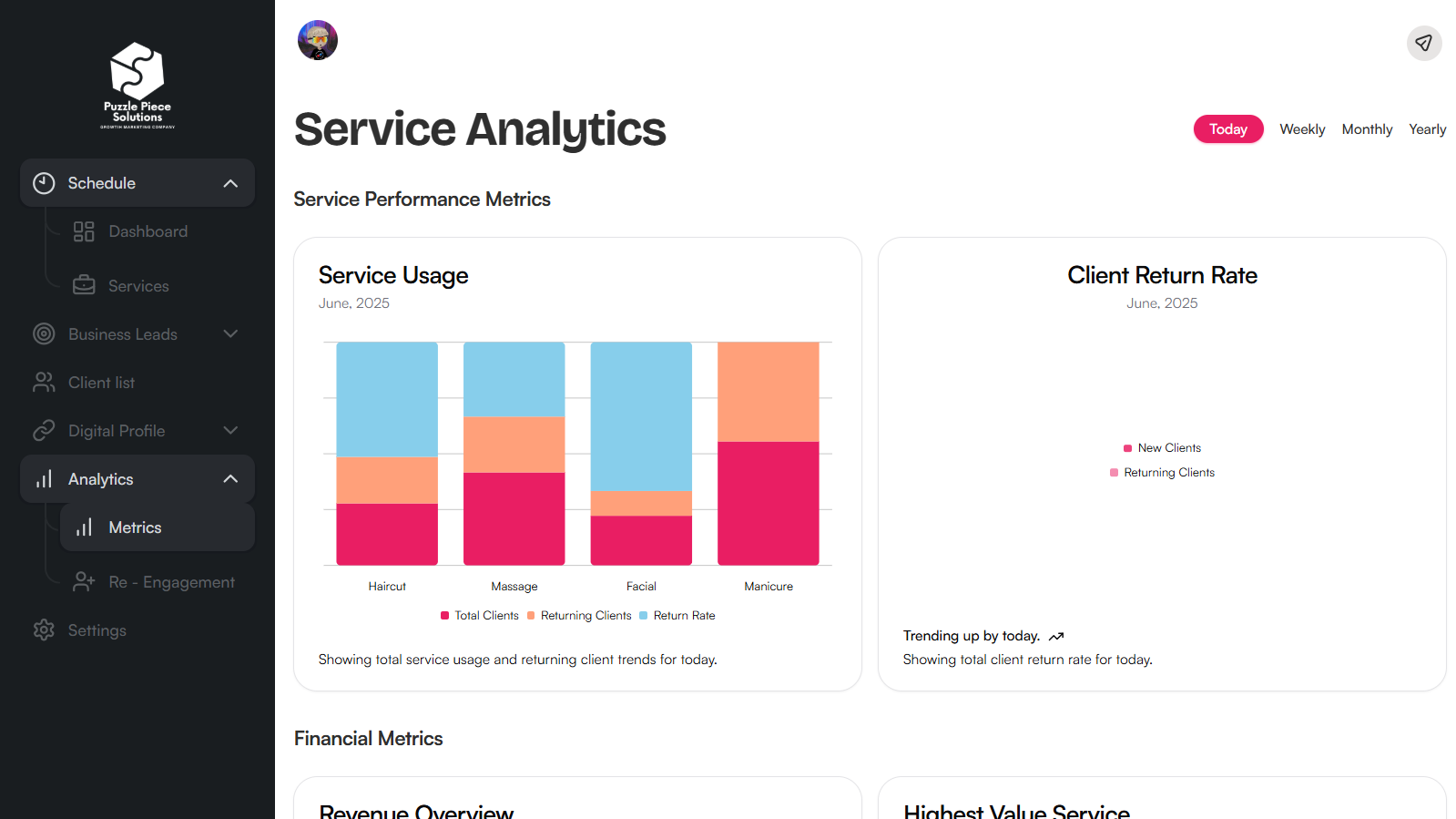 Bookings and Conversions Data