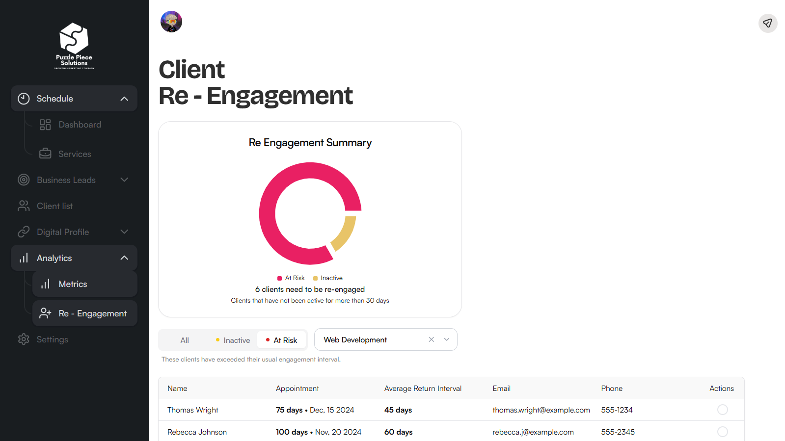 Engagement Tracking
